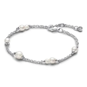Armbänder & Armreife*Pandora 593172C01 Kettenarmband Damen Süßwasserzuchtperle Silber