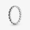Ringe*Pandora 190029C00 Ring Damen Band Asymmetrische Sterne Sterling-Silber
