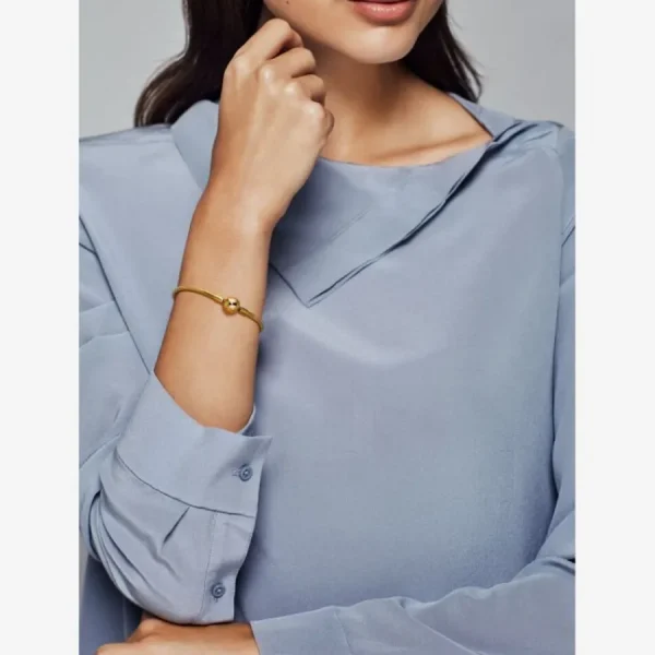 Armbänder & Armreife*Pandora 568748C00 Schlangen-Gliederarmband Damen Vergoldet