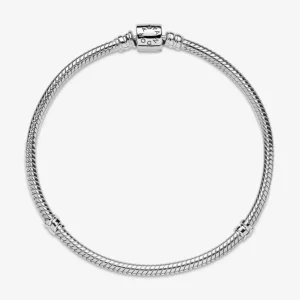 Armbänder & Armreife*Pandora 598816C00 Schlangen-Gliederarmband Zylinder-Verschluss