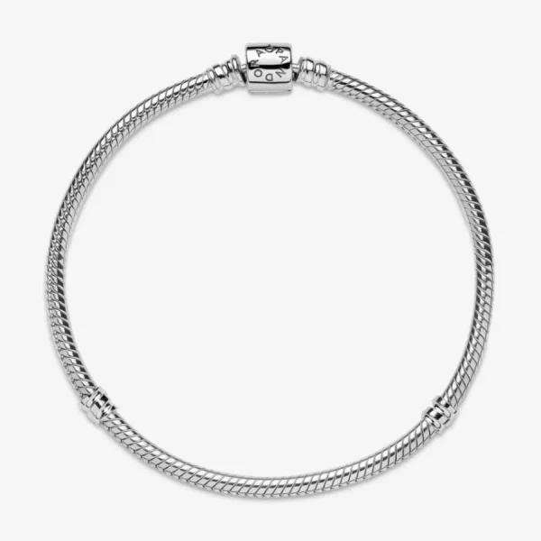Armbänder & Armreife*Pandora 598816C00 Schlangen-Gliederarmband Zylinder-Verschluss