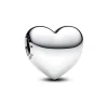 Anhänger*Pandora Charm Be Love Gravierbares Großes Herz Silber 793440C00