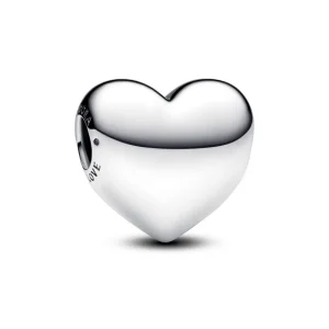 Anhänger*Pandora Charm Be Love Gravierbares Großes Herz Silber 793440C00