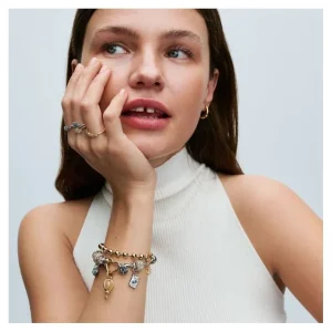 Anhänger*Pandora Charm Damen Abenteuerauto Silber Vergoldet 763330C01