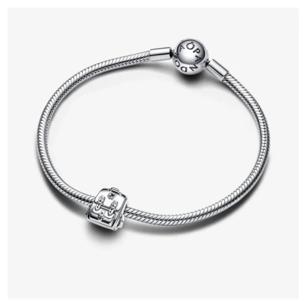 Anhänger*Pandora Charm Damen Abenteuer Rucksack Sterling-Silber 793351C00