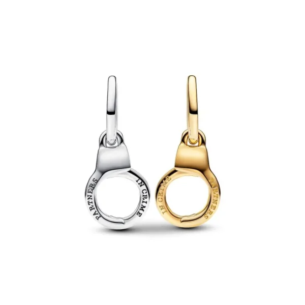Anhänger*Pandora Charm-Anhänger Aufklappbarer & Teilbare Handschellen 763435C00