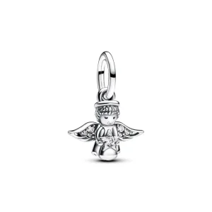 Anhänger*Pandora Charm-Anhänger Funkelnder Engel Zirkonia Silber 793598C01
