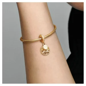 Anhänger*Pandora Charm-Anhänger Funkelnder Stammbaum Vergoldet 768661C01