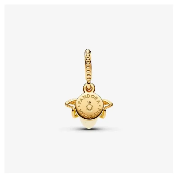 Anhänger*Pandora Charm-Anhänger Glühwürmchen Nachtleuchtend Vergoldet 769352C01