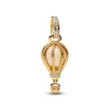 Anhänger*Pandora Charm-Anhänger Heißluftballon Murano-Glas Vergoldet 769434C01