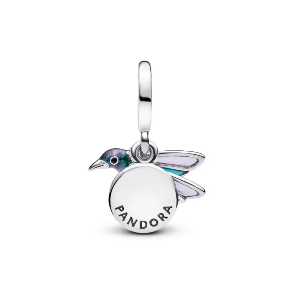 Anhänger*Pandora Charm-Anhänger Kolibri Grün Sterling-Silber 793746C01