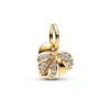 Anhänger*Pandora Charm-Anhänger Monstera Blatt Zirkonia Vergoldet 763349C01