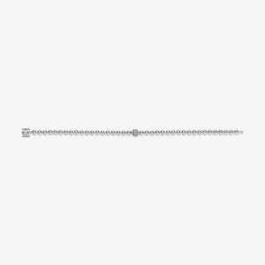 Armbänder & Armreife*Pandora 598342CZ Armband Damen Beads Pavé Weiss Sterling-Silber