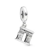 Anhänger*Pandora 798127CZ Charm-Anhänger Arc de Triomphe Paris Sterling-Silber