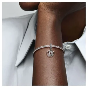 Anhänger*Pandora 797262CZ Charm-Anhänger Damen 18. Geburtstag Zirkonia Silber