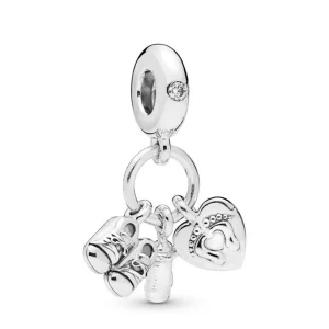 Anhänger*Pandora 798106CZ Charm-Anhänger My Little Baby Sterling-Silber