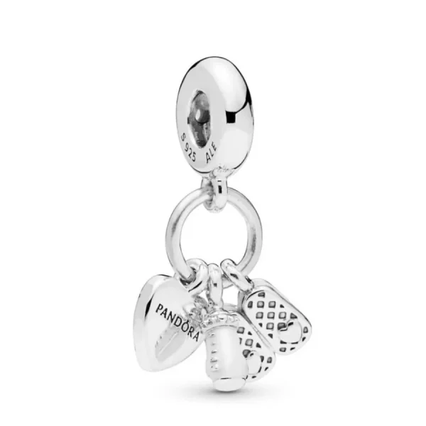 Anhänger*Pandora 798106CZ Charm-Anhänger My Little Baby Sterling-Silber