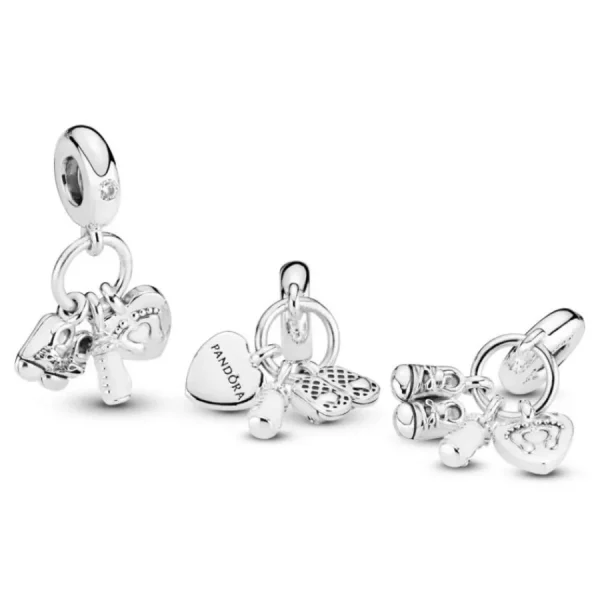 Anhänger*Pandora 798106CZ Charm-Anhänger My Little Baby Sterling-Silber