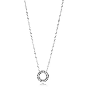Halsketten* Pandora 397436CZ Kette Anhänger Hearts Of Pandora Silber 45 cm