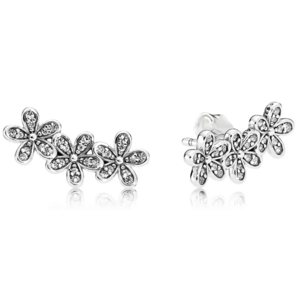 Ohrschmuck*Pandora 290744CZ Ohrstecker Damen Gänseblümchen Sterling Silber