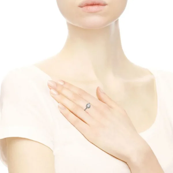 Ringe* Pandora 196250CZ Ring Klassische Eleganz Sterling-Silber