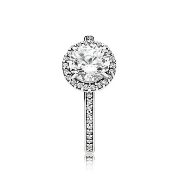 Ringe* Pandora 196250CZ Ring Klassische Eleganz Sterling-Silber