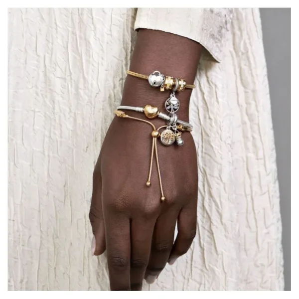 Armbänder & Armreife*Pandora Damen Armband Moments Herz-Verschluss Silber 568707C00