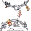 Anhänger*Pandora Disney 782208C01 Charm-Anhänger Winnie Puuh Ferkel 14 k Rosé Vergoldet