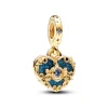 Anhänger*Pandora Disney 763072C01 Charm-Anhänger Cinderellas Kutsche & Herz Vergoldet