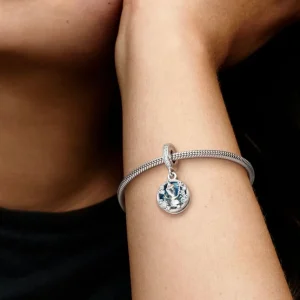 Anhänger*Pandora Disney 799638C01 Charm-Anhänger Frozen Schneemann Olaf Doppelter Silber