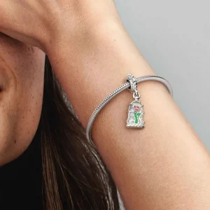 Anhänger*Pandora Disney 790024C01 Charm-Anhänger Die Schöne & das Biest Verzauberte Rose