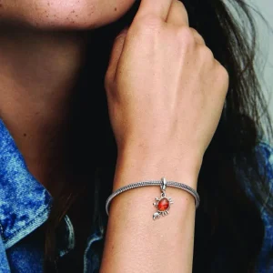 Anhänger*Pandora Disney 792694C01 Charm-Anhänger Arielle Meerjungfrau Sebastian Silber