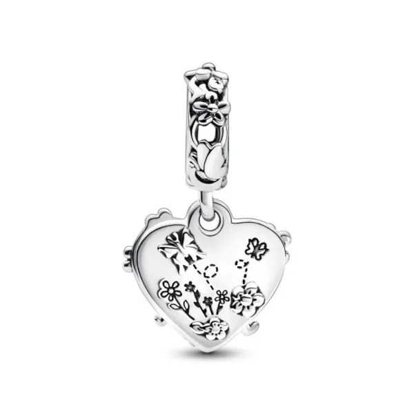 Anhänger*Pandora Disney 792214C01 Charm-Anhänger Damen Winnie Puuh Ferkel Sterling-Silber