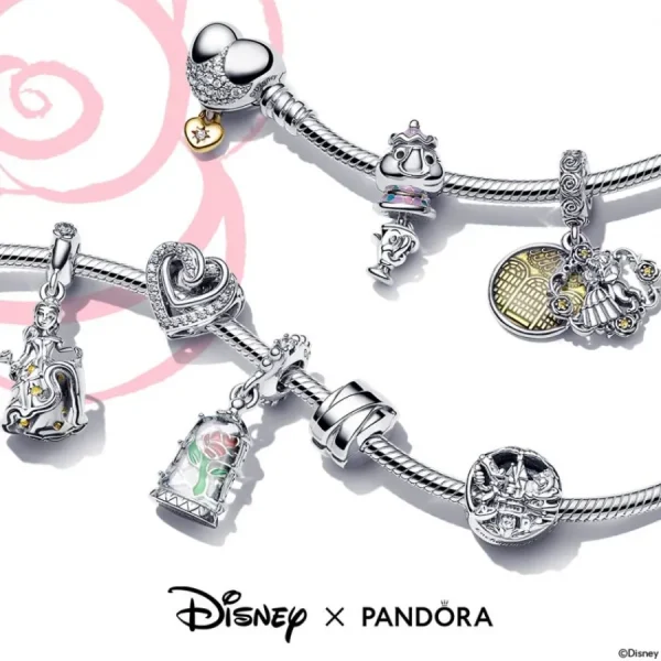 Anhänger*Pandora Disney 799638C01 Charm-Anhänger Frozen Schneemann Olaf Doppelter Silber