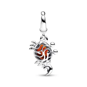Anhänger*Pandora Disney 792694C01 Charm-Anhänger Arielle Meerjungfrau Sebastian Silber