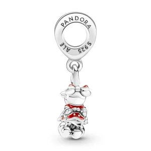 Anhänger*Pandora Disney 790075C01 Charm-Anhänger Micky Maus und Minnie Maus Kuss Silber