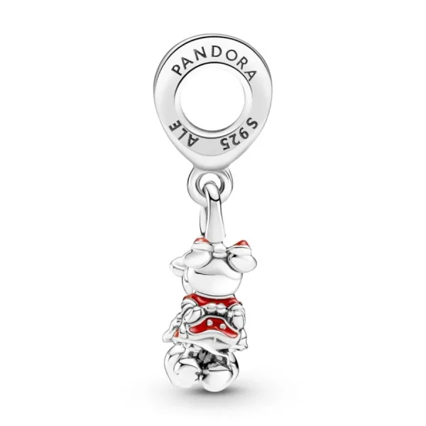 Anhänger*Pandora Disney 790075C01 Charm-Anhänger Micky Maus und Minnie Maus Kuss Silber