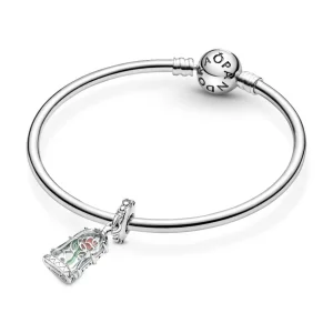 Anhänger*Pandora Disney 790024C01 Charm-Anhänger Die Schöne & das Biest Verzauberte Rose