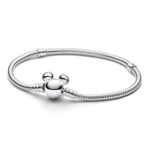 Armbänder & Armreife*Pandora Disney 593061C00 Gliederarmband Moments Micky Maus Verschluss Silber