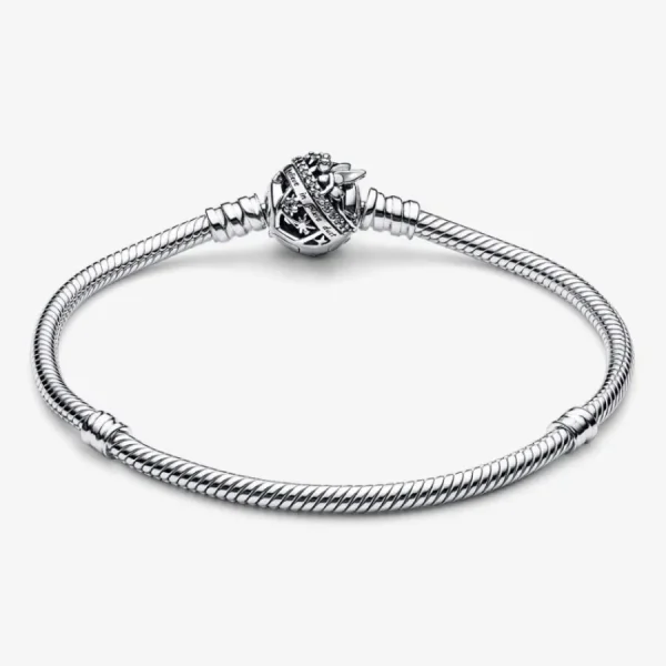Armbänder & Armreife*Thomas Sabo Pandora Disney 592548C01 Schlangen-Gliederarmband Tinker Bell Clasp Silber