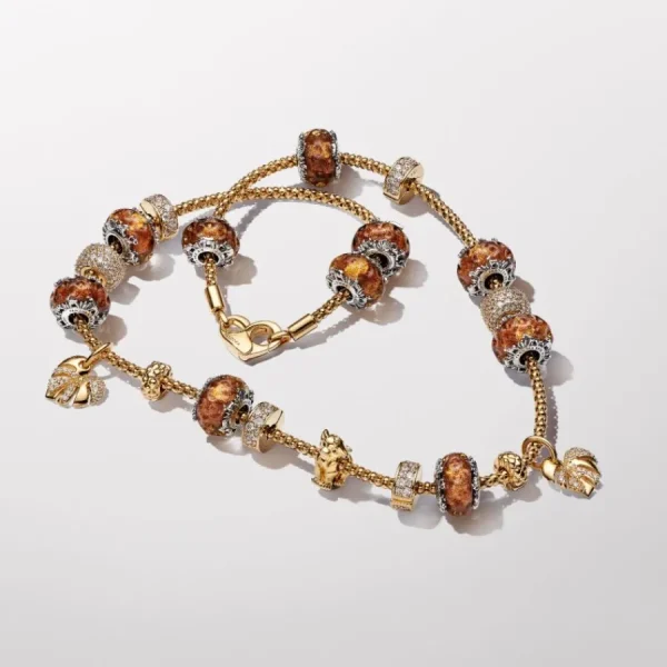 Anhänger*Pandora Disney Charm König der Löwen Simba Vergoldet 763376C01