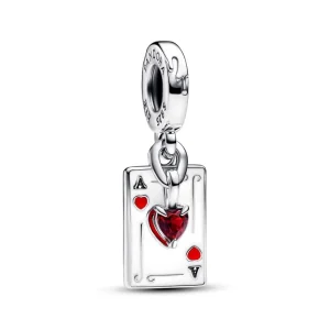 Anhänger*Pandora Disney Charm-Anhänger Villains Herzkönigin Kristall Silber 793420C01