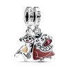 Anhänger*Pandora Disney Charm-Anhänger Timon und Pumbaa Silber 793357C01