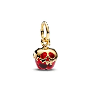 Anhänger*Pandora Disney Charm-Anhänger Villains Böse Königin Apfel Vergoldet 763421C01