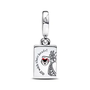 Anhänger*Pandora Disney Charm-Anhänger Villains Herzkönigin Kristall Silber 793420C01