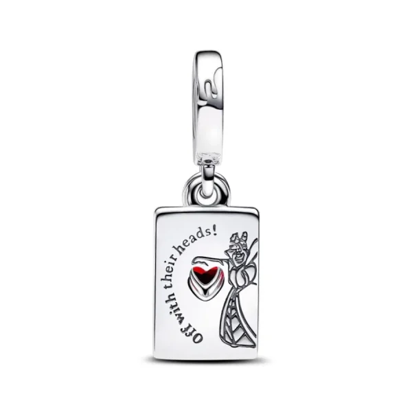 Anhänger*Pandora Disney Charm-Anhänger Villains Herzkönigin Kristall Silber 793420C01