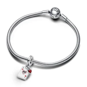 Anhänger*Pandora Disney Charm-Anhänger Villains Herzkönigin Kristall Silber 793420C01