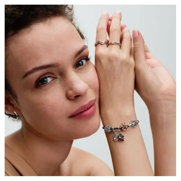 Anhänger*Pandora Disney Charm-Anhänger Timon und Pumbaa Silber 793357C01