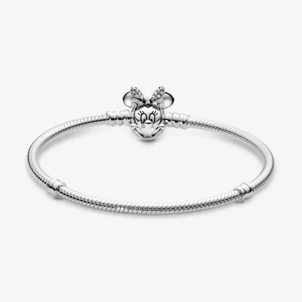 Armbänder & Armreife*Pandora Disney 597770CZ Armband Pavé Minnie Maus-Kugelverschluss