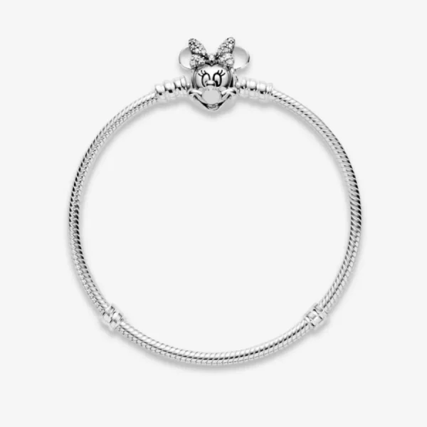Armbänder & Armreife*Pandora Disney 597770CZ Armband Pavé Minnie Maus-Kugelverschluss